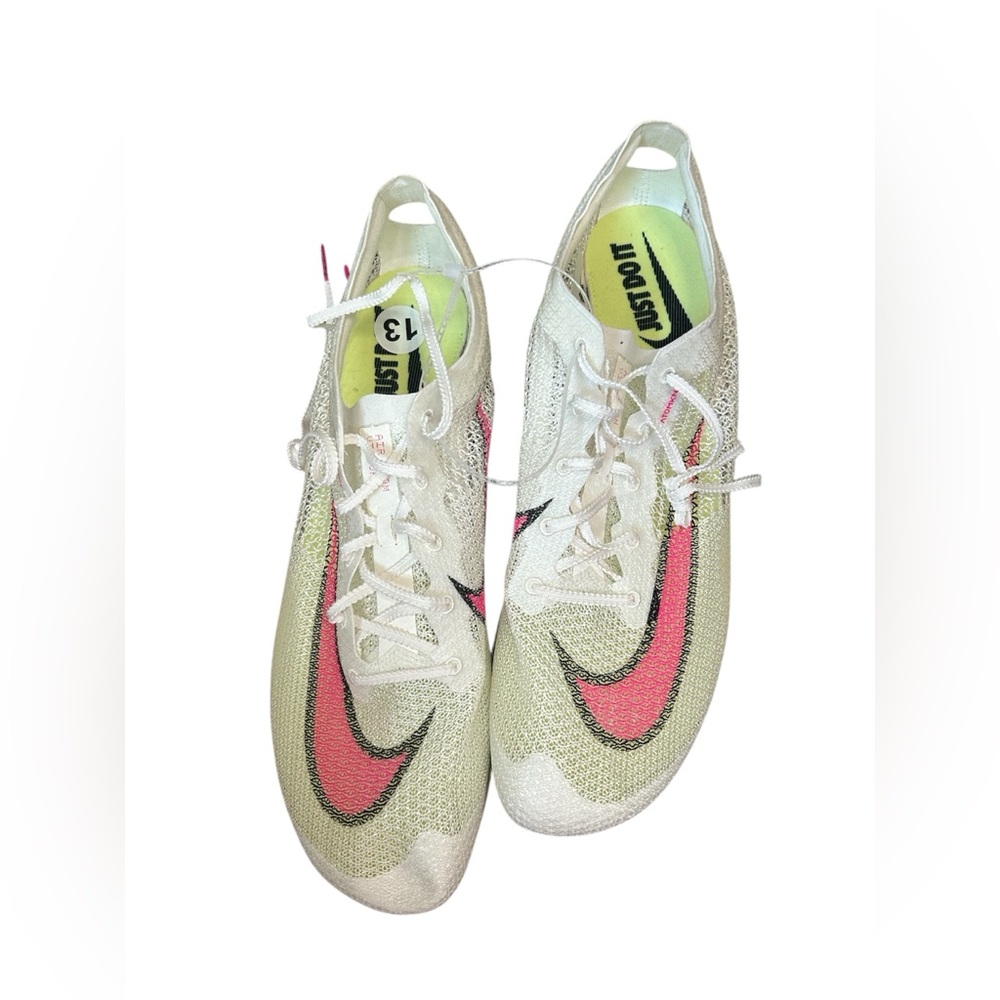 Nike Cream and Pink Athletic Sneakers